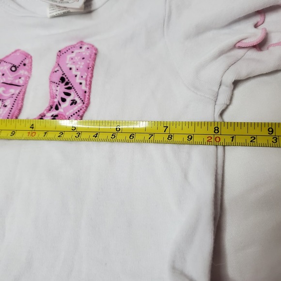 PINK Bandana  Western Cowgirl One Pc Sz 18 M Baby Korral Cowgirl‎ Boots - Picture 6 of 9